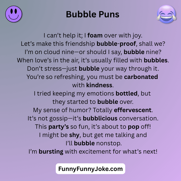 Bubble Puns