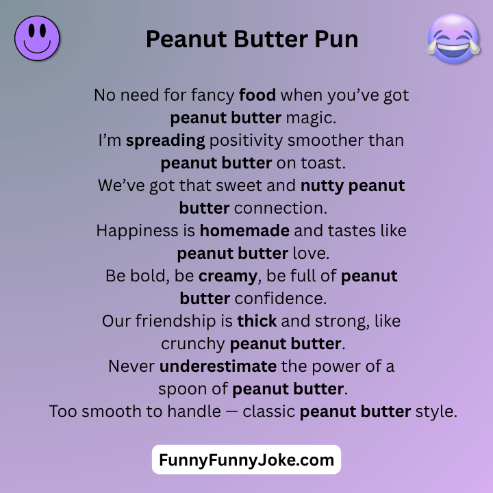 Peanut Butter Pun