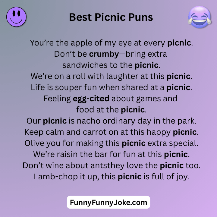 Best Picnic Puns