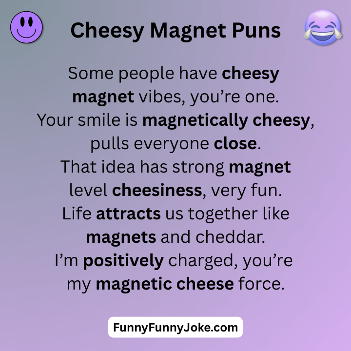 Cheesy Magnet Puns