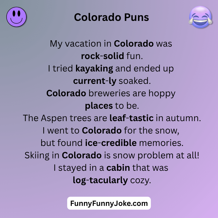 Colorado Puns
