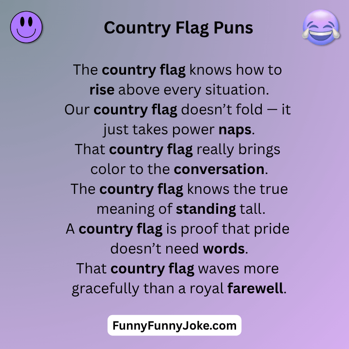 Country Flag Puns