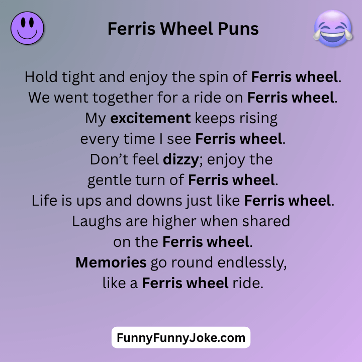 Ferris Wheel Puns