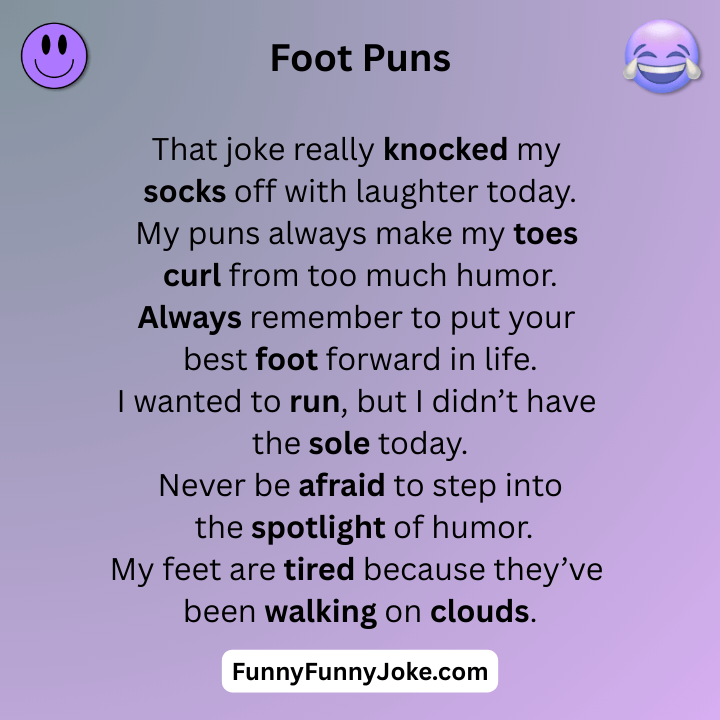 Foot Puns
