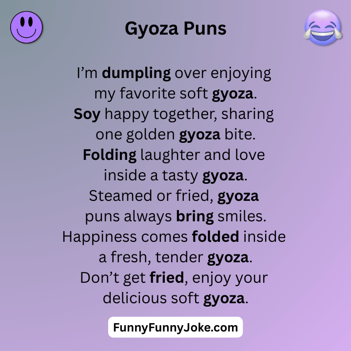 Gyoza Puns