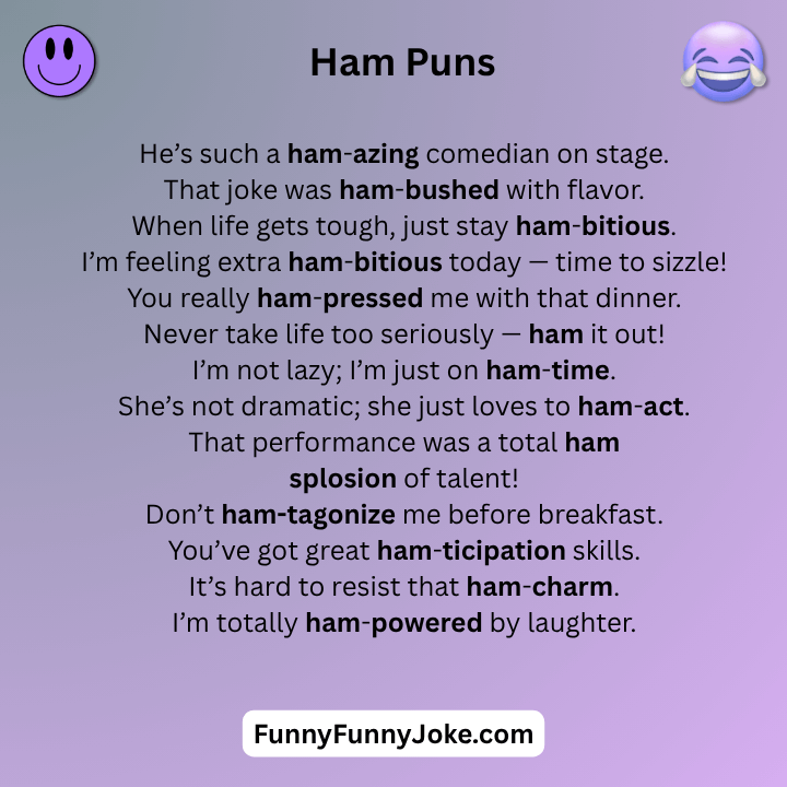 Ham Puns