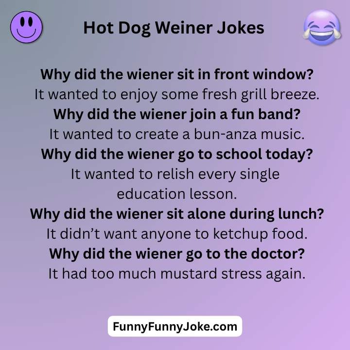 Hot Dog Weiner Jokes