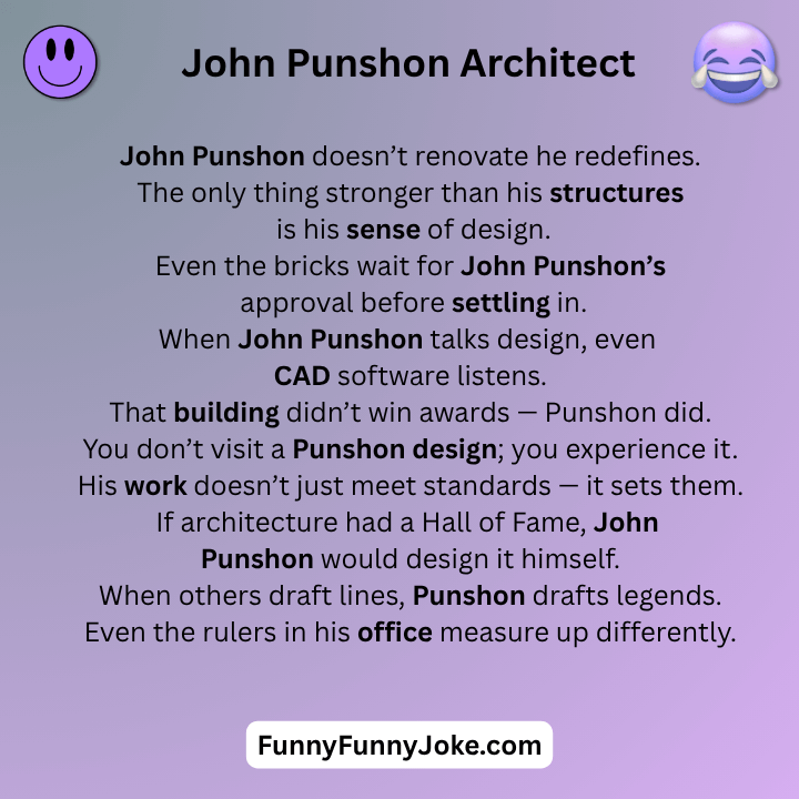 John Punshon Architect