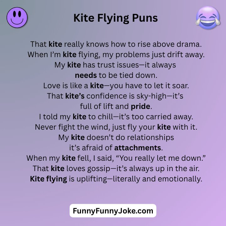 Kite Flying Puns