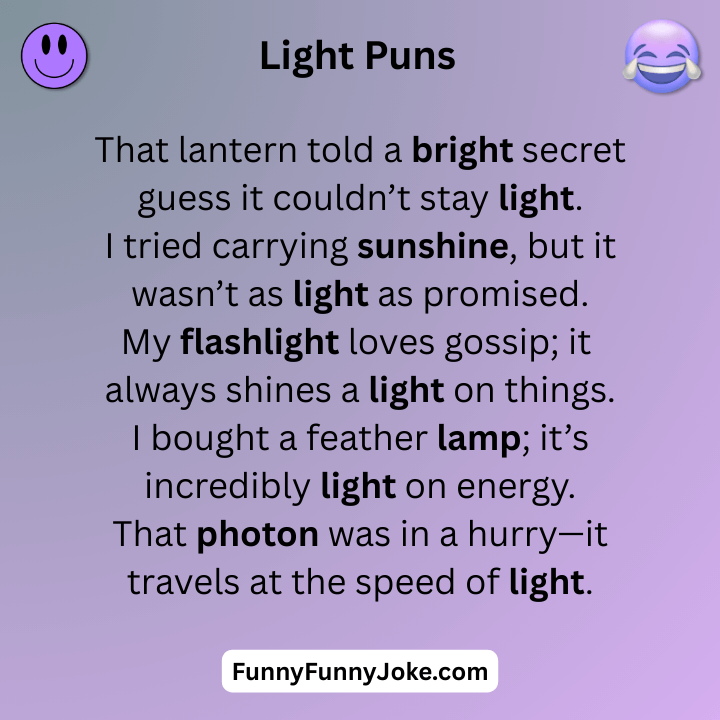 Light Puns