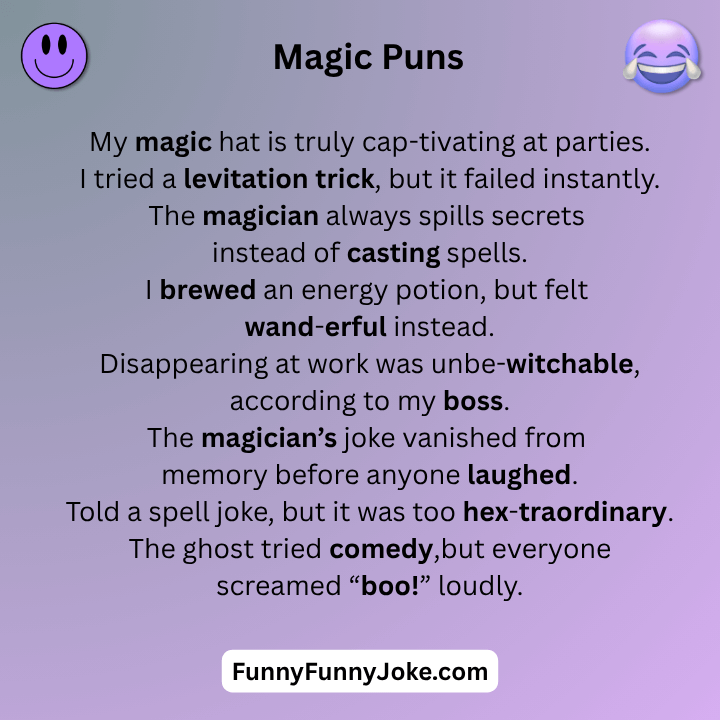 Magic Puns