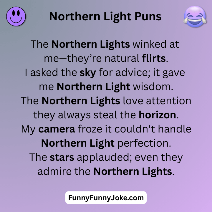 Northern Light Puns