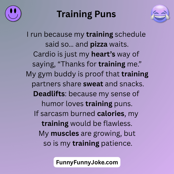 Training Puns