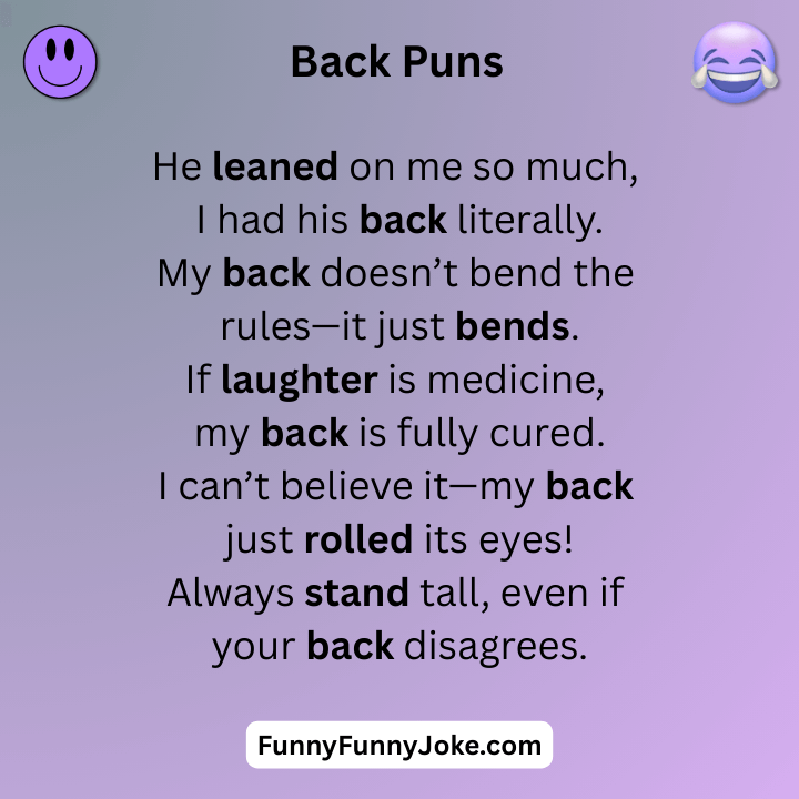 Back Puns