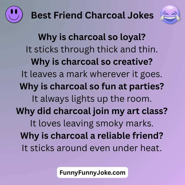 Best Friend Charcoal Jokes