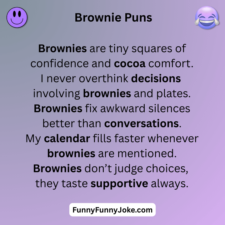 Brownie Puns