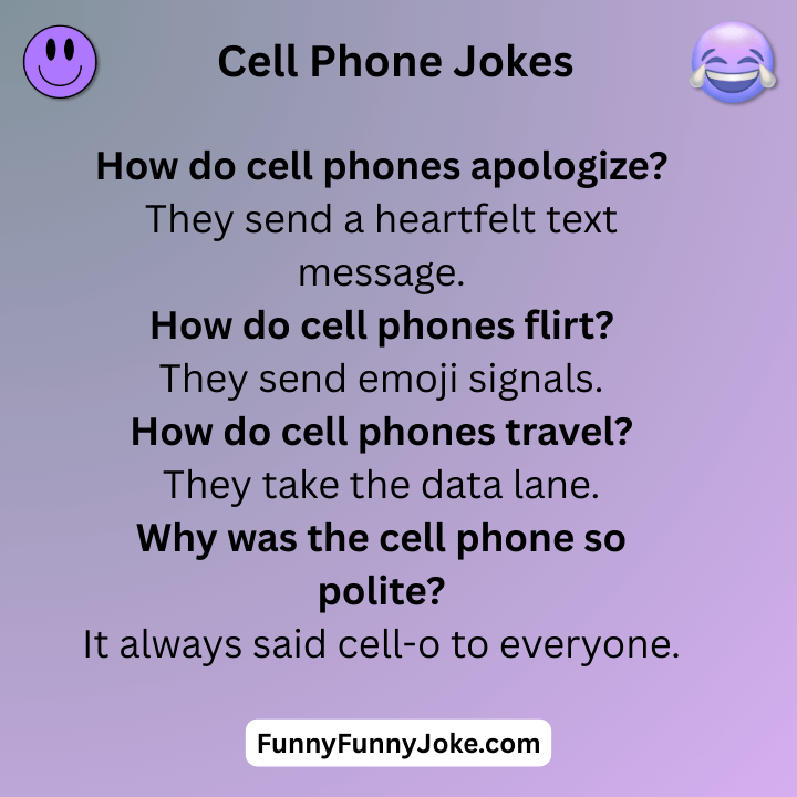 Cell Phone Jokes