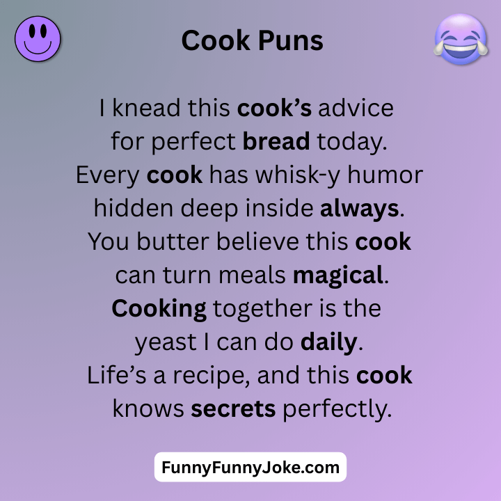 Cook Puns
