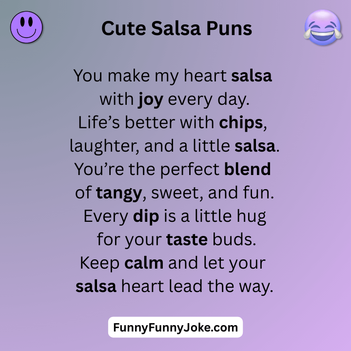 Cute Salsa Puns