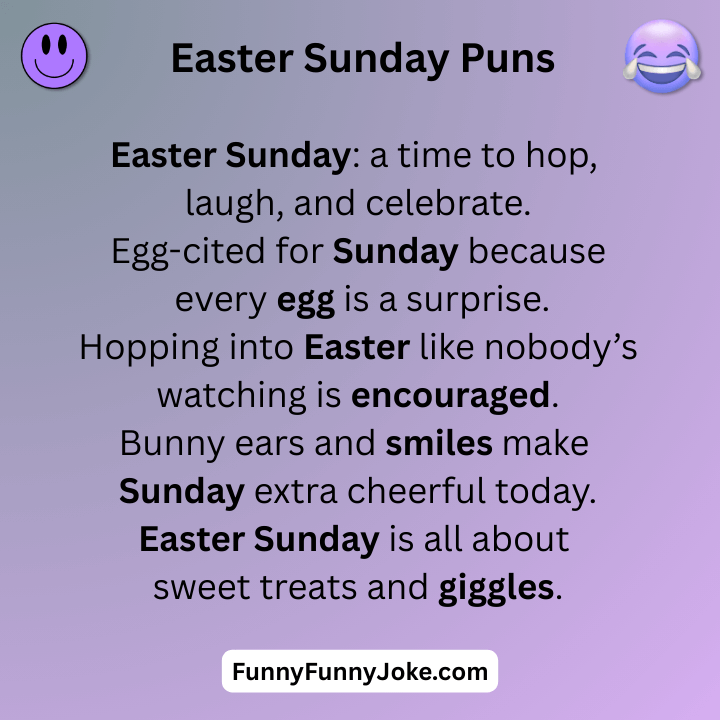 Easter Sunday Puns