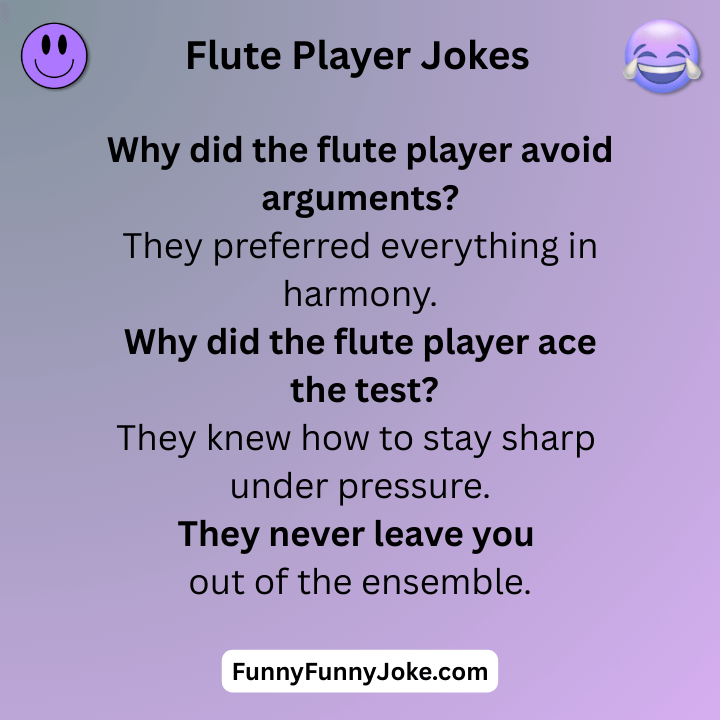 Flute Player Jokes