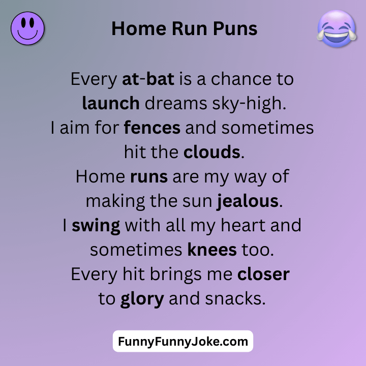 Home Run Puns