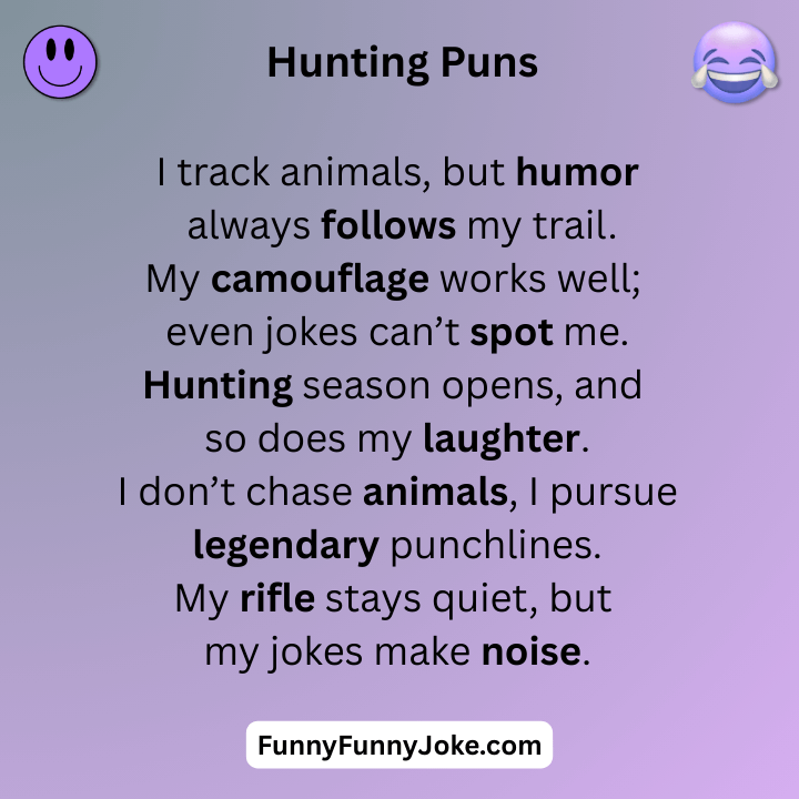 Hunting Puns