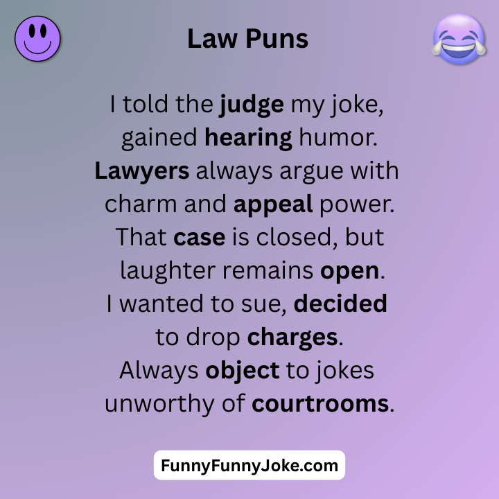 Law Puns