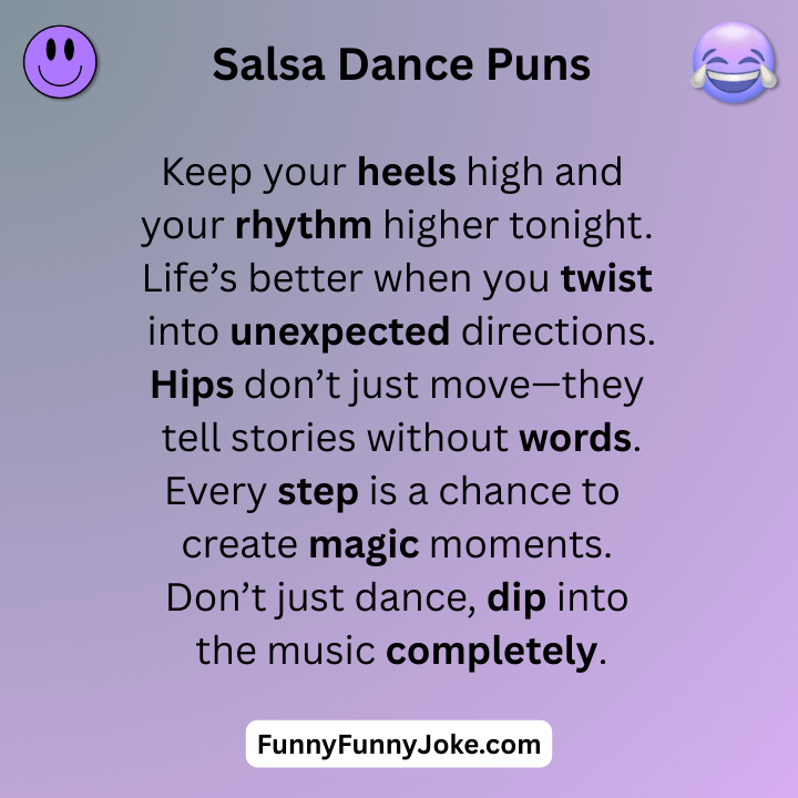 Salsa Dance Puns