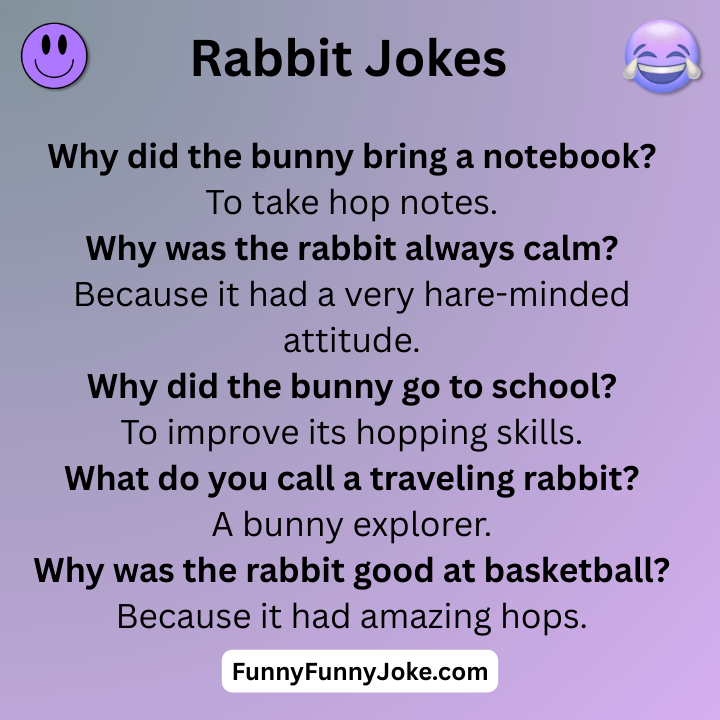Bunny Rabbit Jokes Â