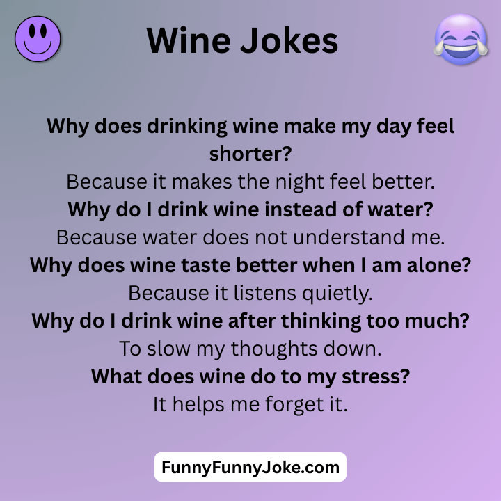 Drinking Wine Jokes