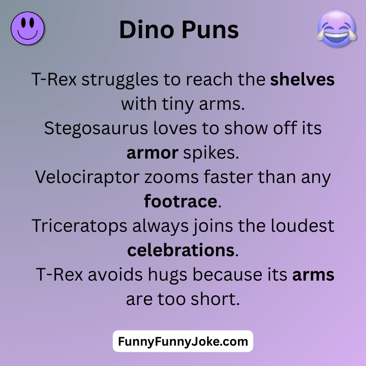 Funny Dino PunsÂ