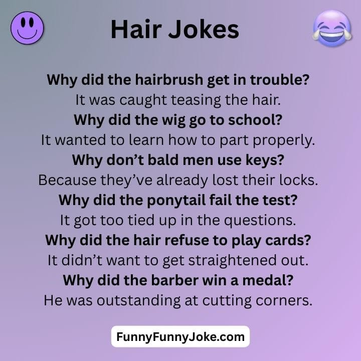 Funny Hair Jokes