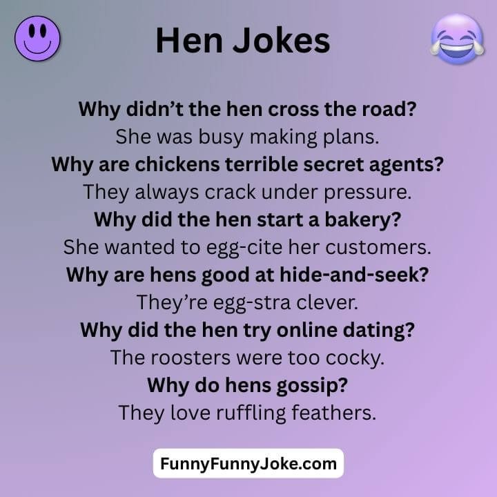 Funny Hen Jokes 