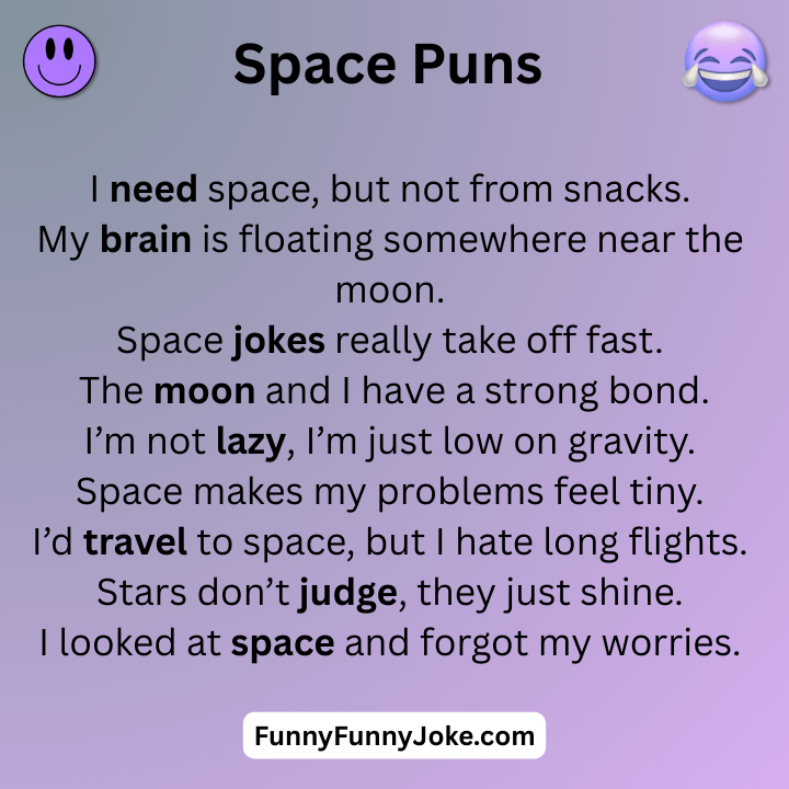 Funny Space Puns