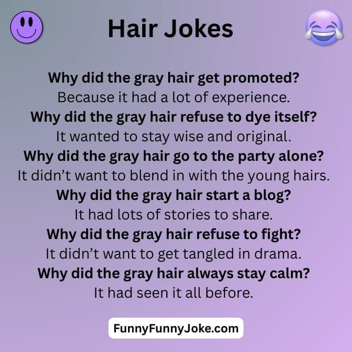 Gray Hair Jokes