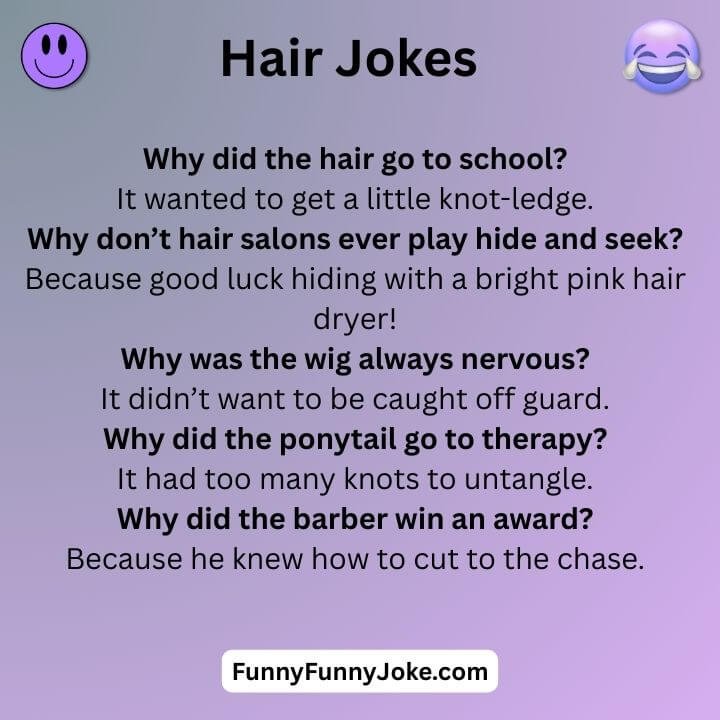 Hair Jokes  