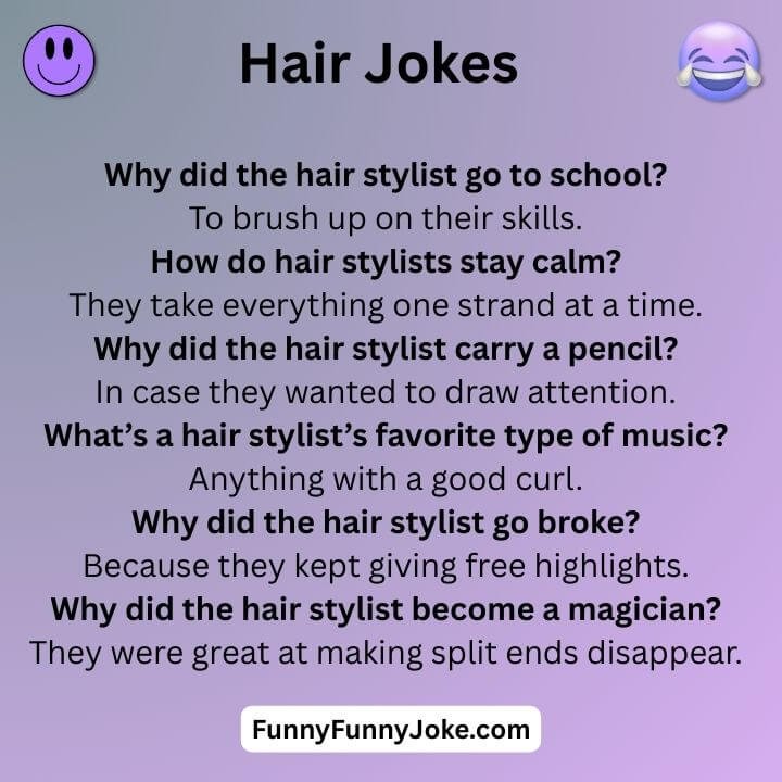 Hair Stylist Jokes