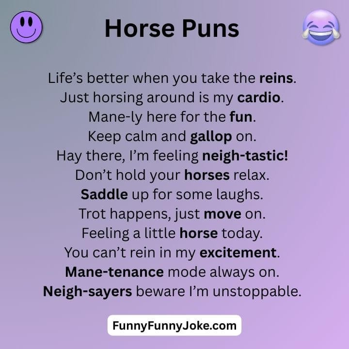 Horse Puns 