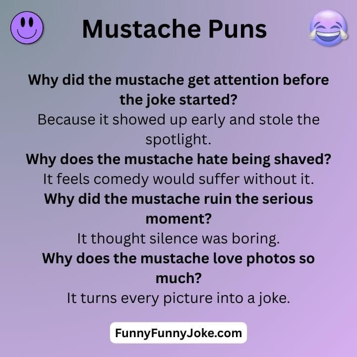 Jokes About Mustache 