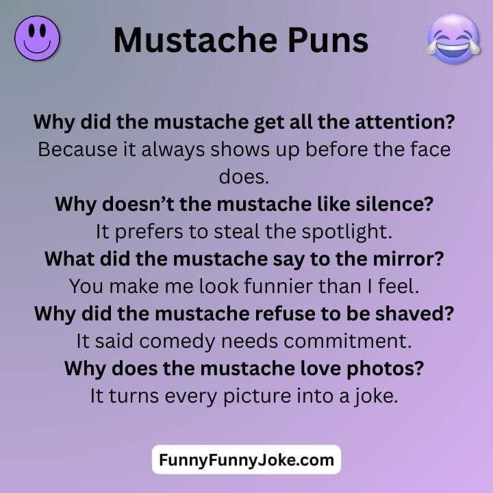 Mustache Jokes