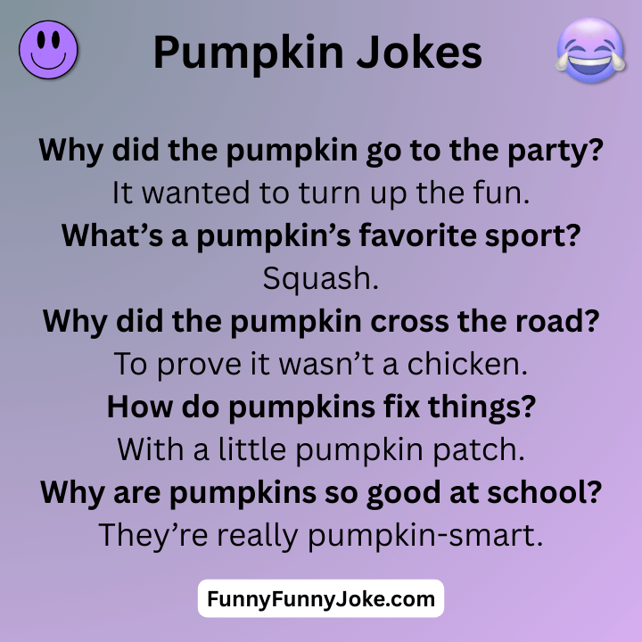 Pumpkin JokesÂ
