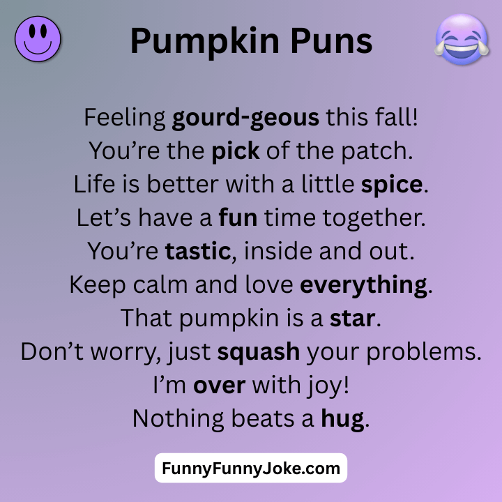 Pumpkin Puns