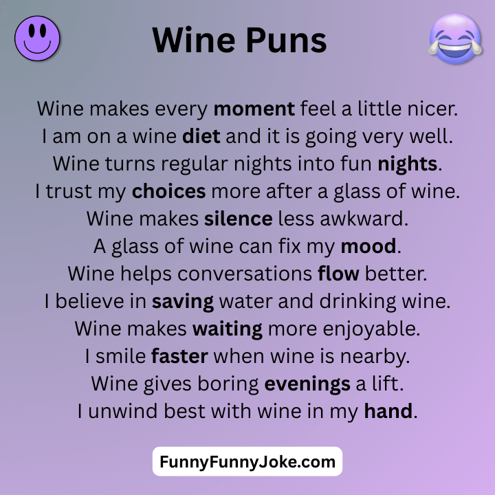 Puns About Wine