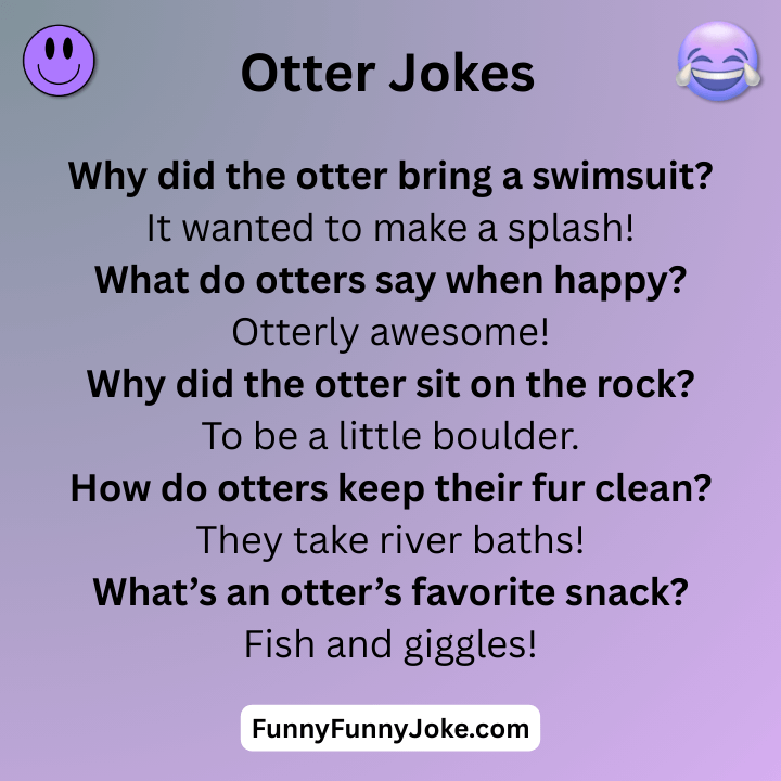Short Otter Jokes