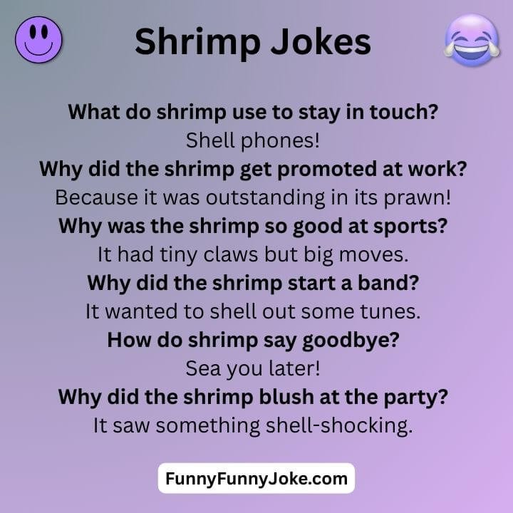 Shrimp Dad Jokes 