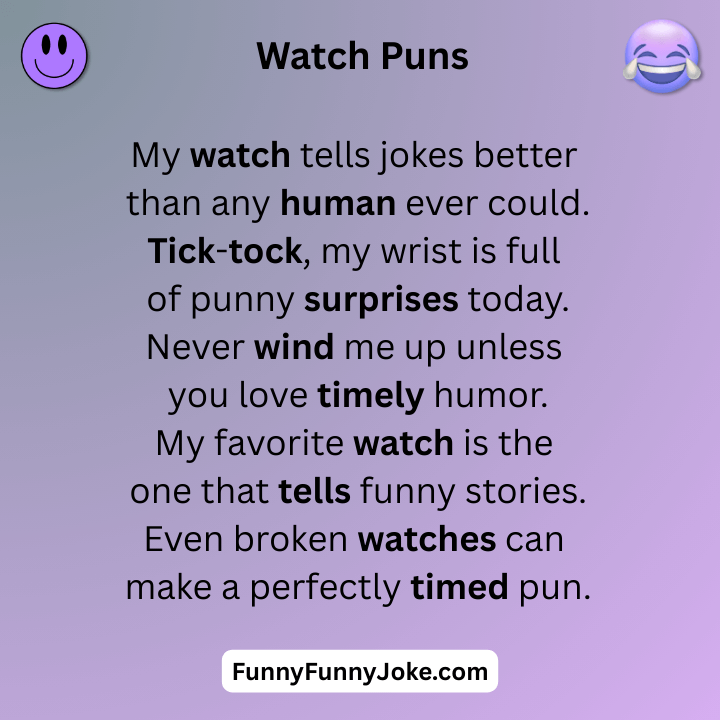 Watch Puns