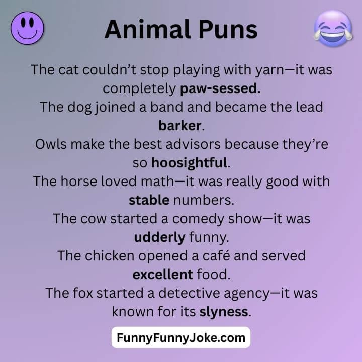 Animal Puns