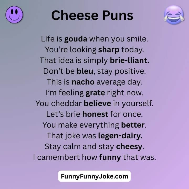 Best Cheese Puns