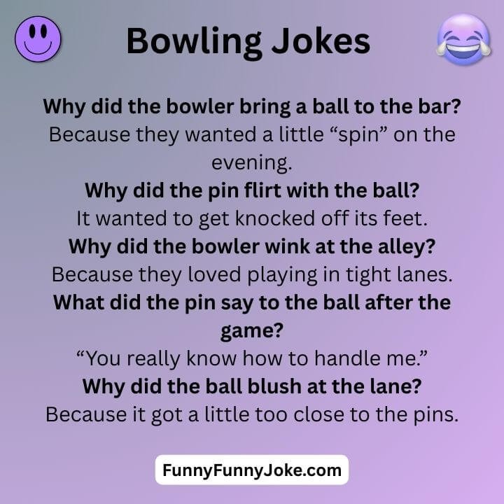Bowling Jokes Dirty